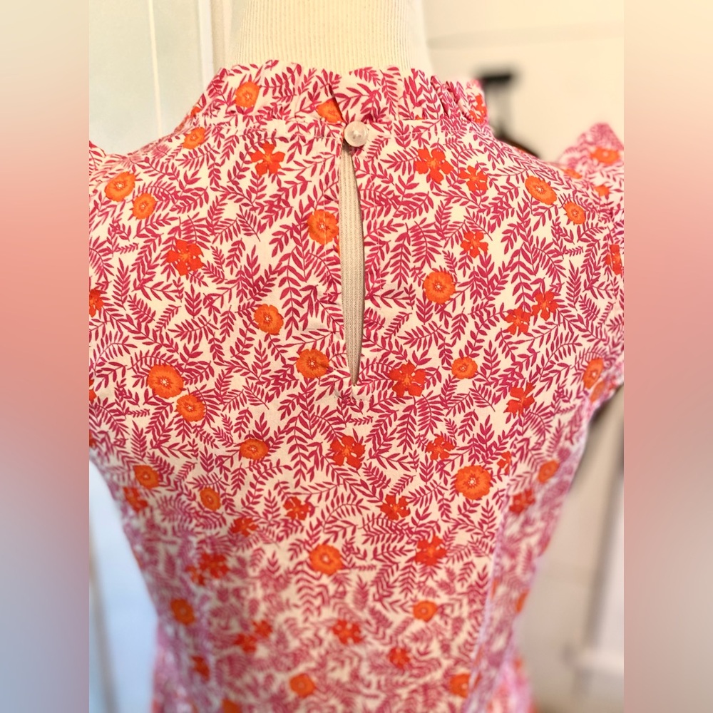 COPY - JCrew Midie Tiered Floral Ruffle Dress - Picture 5 of 6